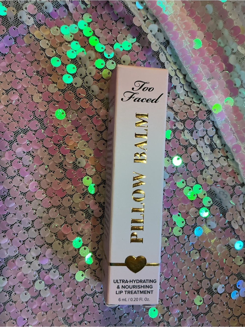 Too Faced Pillow Balm Ultra-Hydrating Lip Treatment — ice crystal